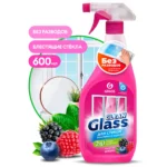 Чистящее средство для стекол и зеркал "Clean Glass" лесные ягоды (флакон 600мл)