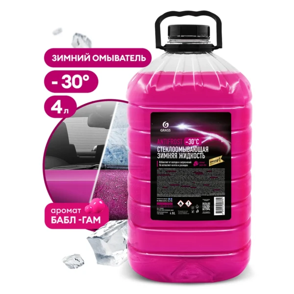 Жидкость стеклоомывающая "AntiFrost" - 30 °С (канистра 4л)