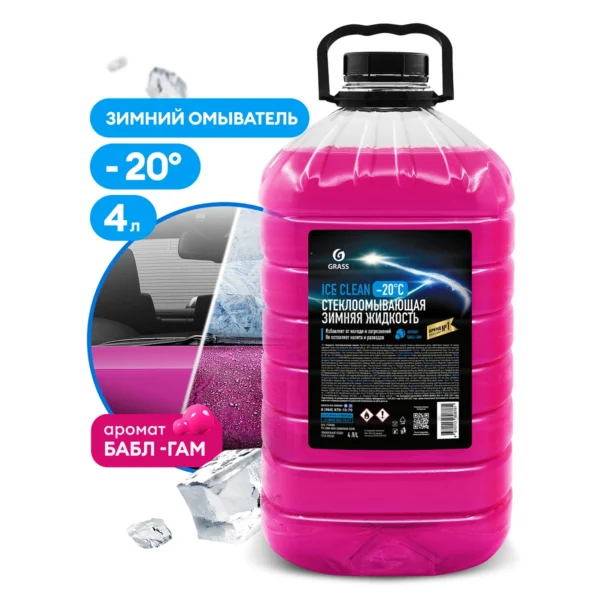 Жидкость стеклоомывающая "Ice Clean" - 20 °С (канистра 4л)