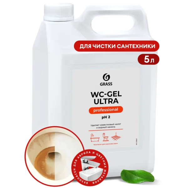 Чистящее средство "WC-gel ultra" (канистра 5,3 кг)