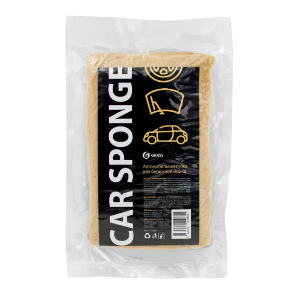 Губка автомобильная крупнопористая Car Sponge