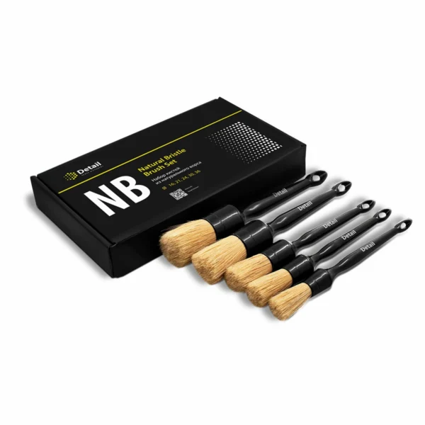 Комплект пласт. кистей с натур. ворсом