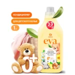 Кондиционер для белья "EVA" baby концентрированный детский (флакон 1л)